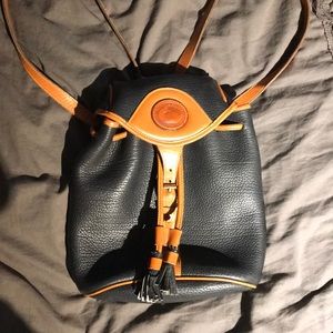 Dooney and Bourke mini backpack, real leather